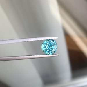 Faceted tourmaline